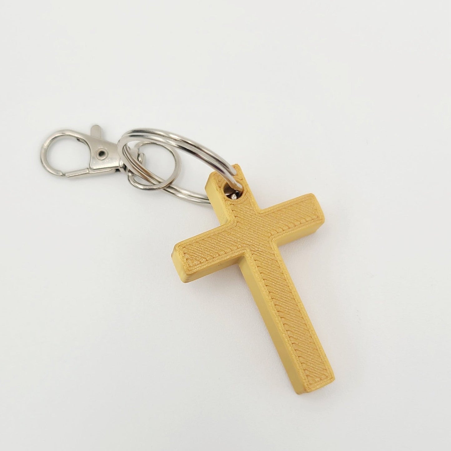 *Choose Color* 3D Printed Keychain Crosses Cross Homemade Church Gifts Present