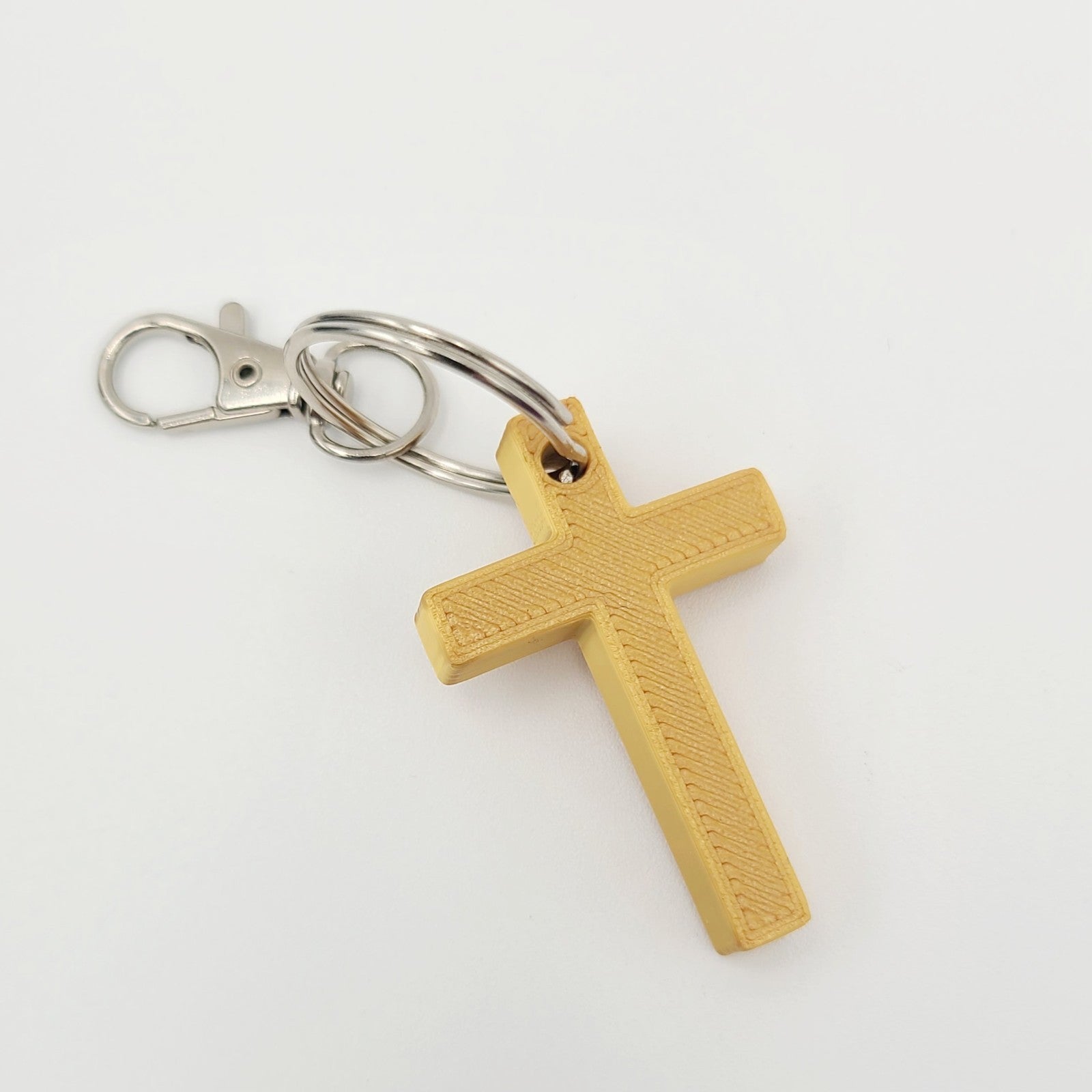 *Choose Color* 3D Printed Keychain Crosses Cross Homemade Church Gifts Present