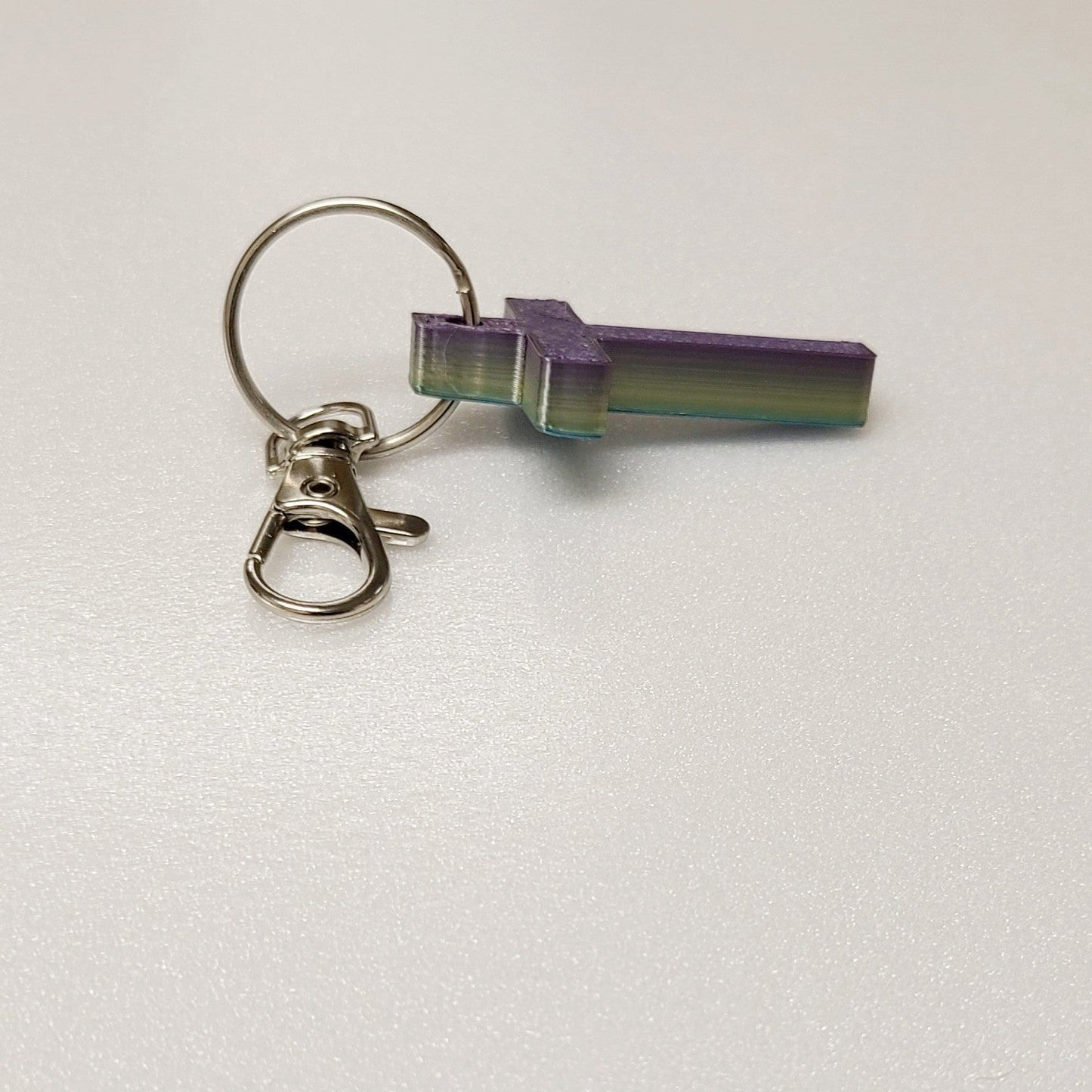 *Set of 25 - Choose Color* 3D Printed Keychain Crosses Cross Church Gifts VBS