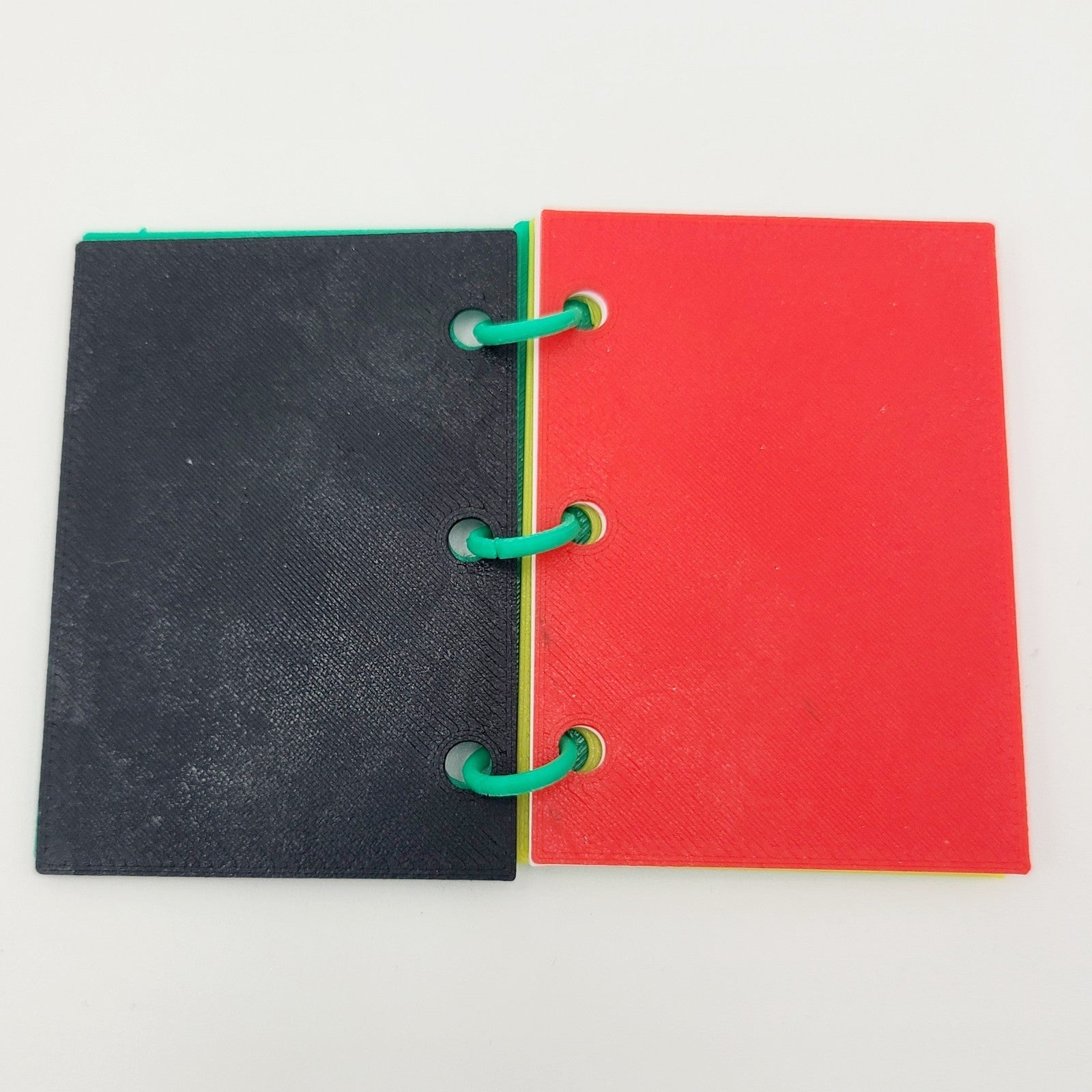 Wordless Book 3D Printed Spread The Gospel Lakeland3D Gold Black Red White Green