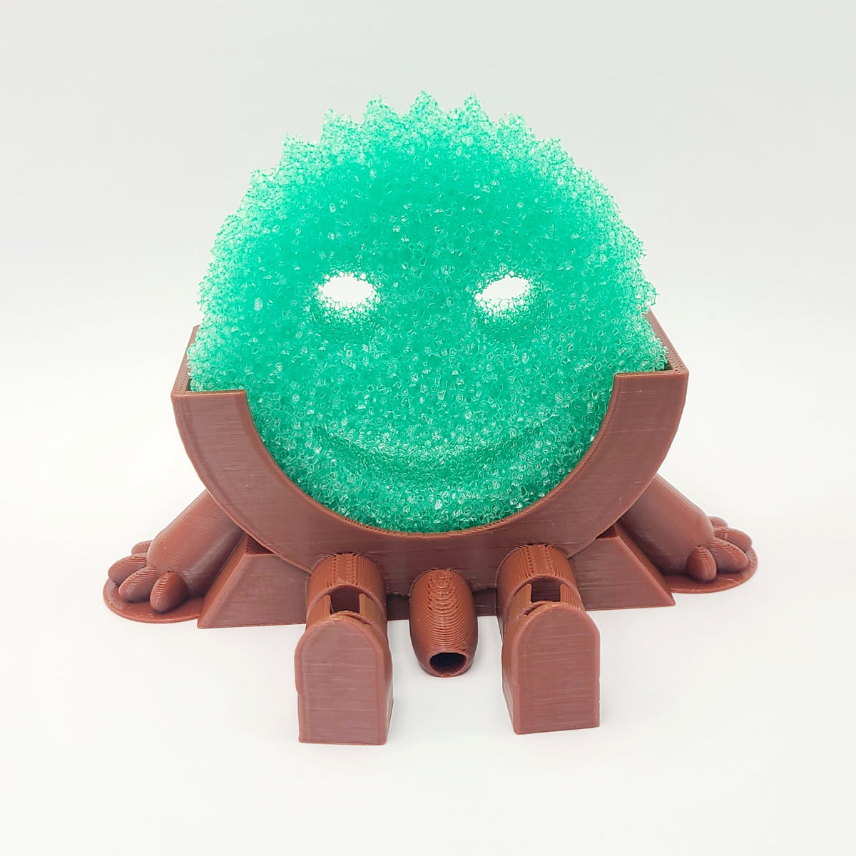 *Choose Color* 3D Printed Sponge Daddy Holder Kitchen Organization Smiley Face