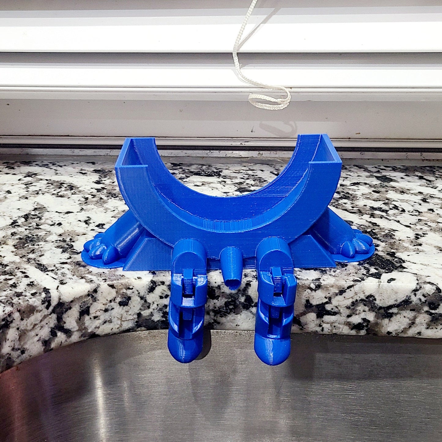 *Choose Color* 3D Printed Sponge Daddy Holder Kitchen Organization Smiley Face